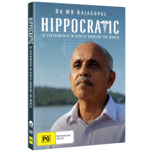 Hippocratic DVD Cover Film about Dr MR Rajagopal by Moonshine Agency